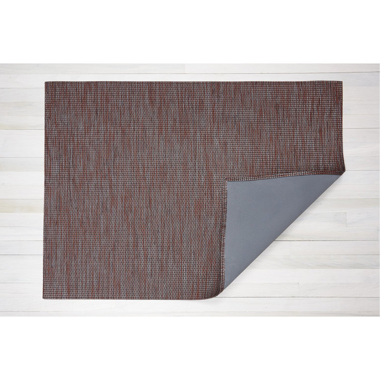 Chilewich Wabi Sabi Flatweave Marroon Area Rug Wayfair.co.uk